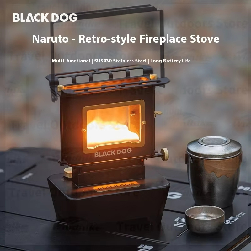 Fire Escape Ladder - BLACKDOG Mini Retro Fire Viewing Stove