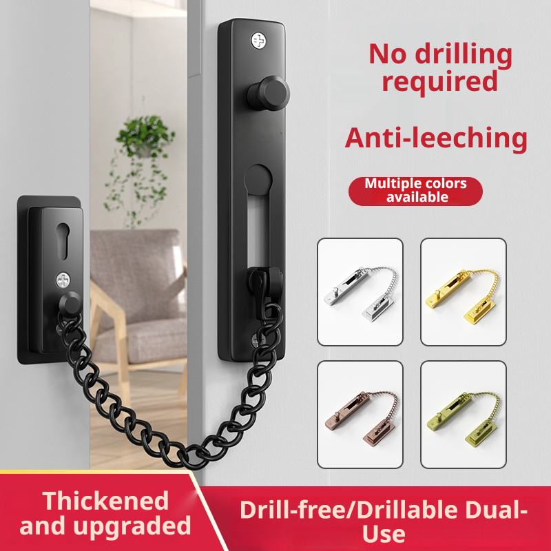 Heavy-Duty Polished Press Latc - Security Chain Door recension och pris