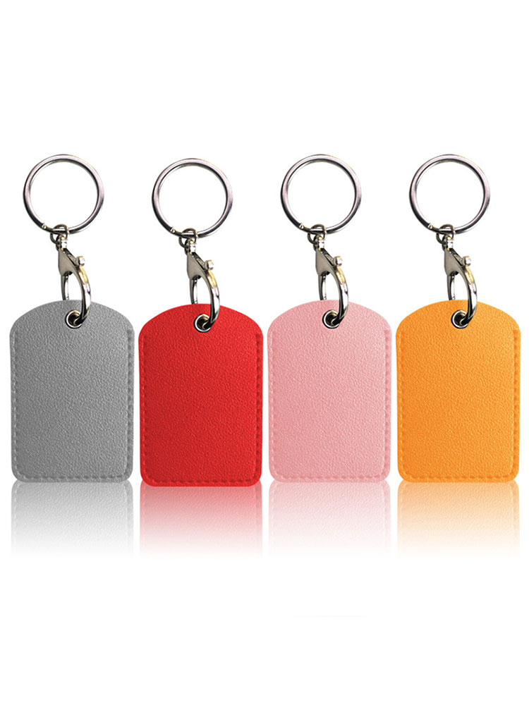 AO New PU Leather 1pc Keychain - Security Chain Door recension och pris