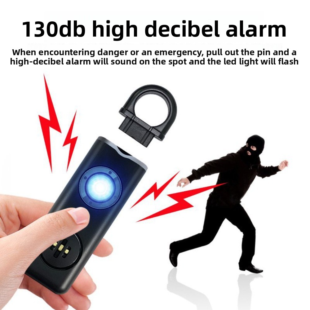130 High DB Safe Sound Persona - Personal Alarm Keychain recension och pris