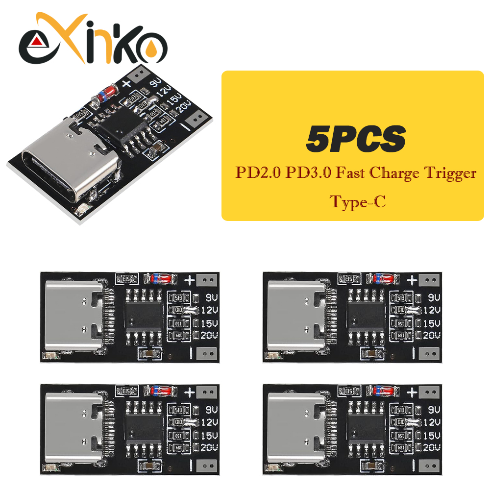 1-10pcs Type C PD2.0 PD3.0 Fas - Co Detector Plug recension och pris