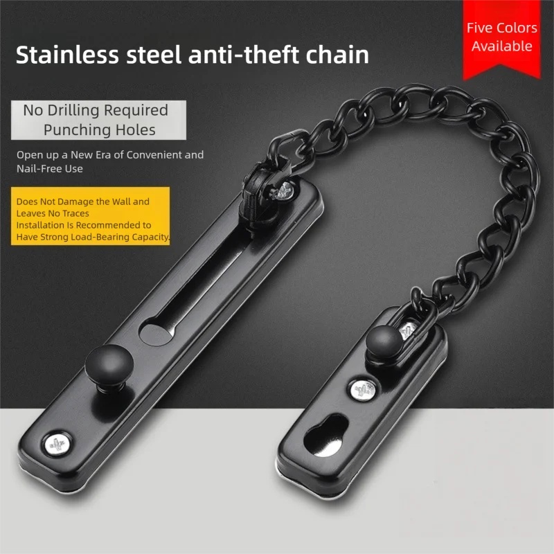 Polished Heavy-Duty Stainless  - Security Chain Door recension och pris