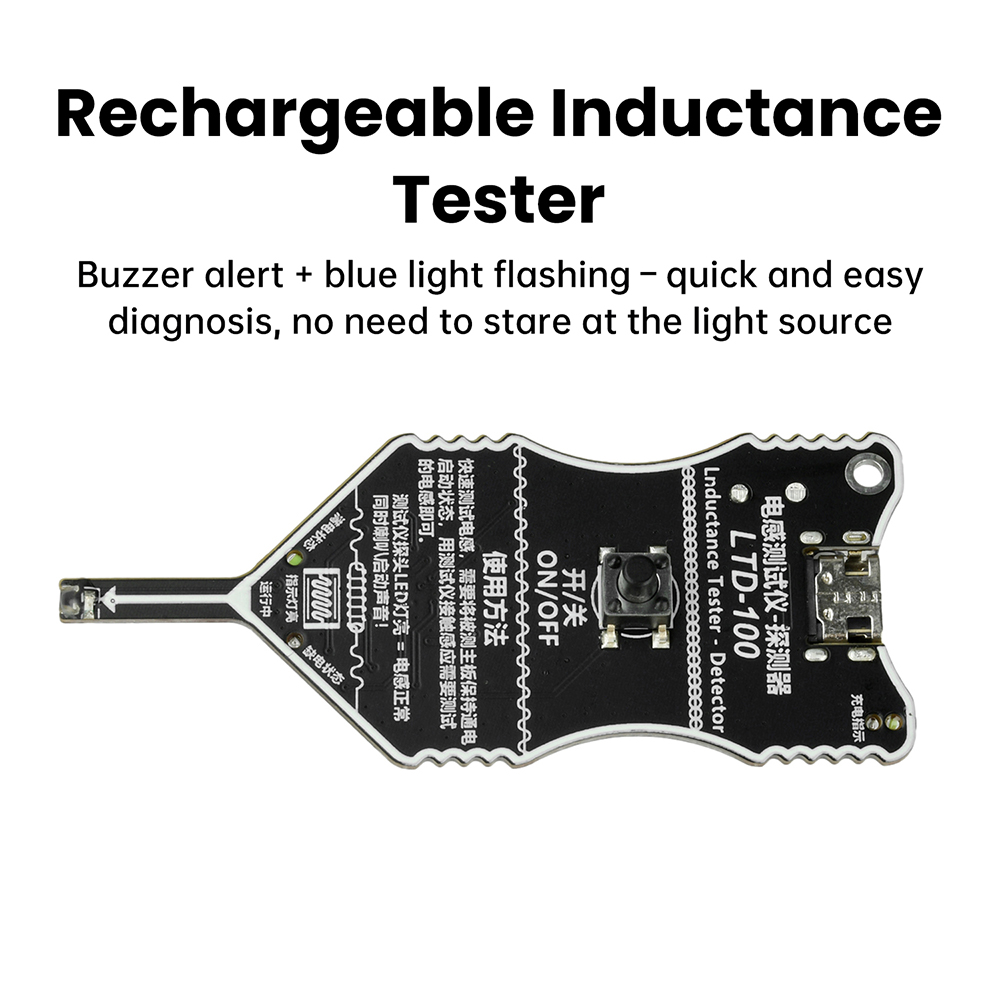 LTD-100 Inductance Tester Rech - Co Detector Plug recension och pris