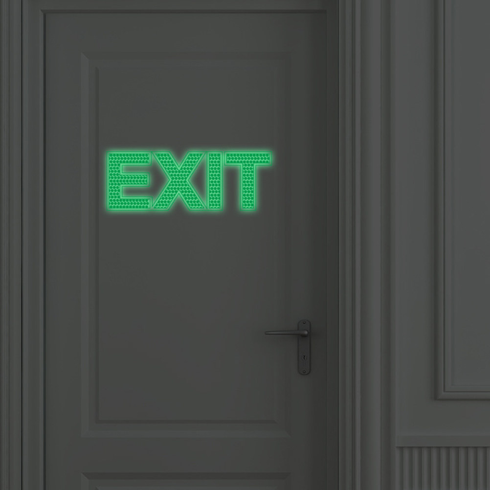 Emergency Exit Wall Sticker Lu - Emergency Exit Sign recension och pris