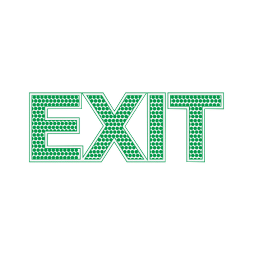 Emergency Exit Wall Sticker Lu - Emergency Exit Sign recension och pris
