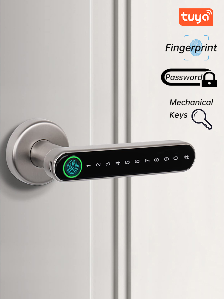 KAK Smart Fingerprint Door Loc - Security Chain Door recension och pris