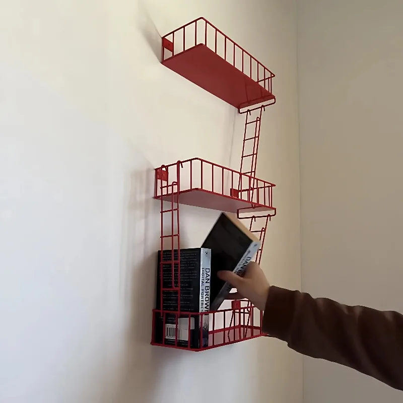 Fire Escape Wall Shelf, 3-Tier - Fire Escape Ladder recension och pris